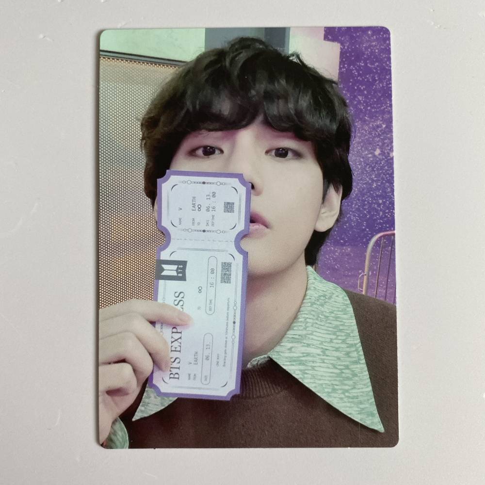 BTS 2021 MUSTER 'SOWOOZOO' MINI PHOTOCARD SPECIAL VERSION - V